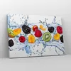 Bild auf Leinwand - Leinwandbild - Wasser Früchte frisch Produktbild-Vorschau 4