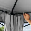 TOOLPORT Gazebo da Giardino 3x4 m con telo impermeabile da Anteprima dell’immagine prodotto 8