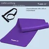 Mata gimnastyczna MOVIT 190 x 100 x 1,5 cm fioletowa Podgląd zdjęcia produktu 7