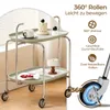 Carrello da cucina con ruote, 3 ripiani, carrello di Anteprima dell’immagine prodotto 4