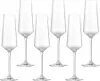Leonardo Puccini Lot de 6 flûtes à champagne, verre à vin Voir les images du produit 2