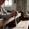 HOLZROSENKRANZ braun mit Passionskreuz für das tägliche Produktbild-Vorschau 3