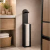 Toiletrolhouder met URVA-bevestiging, 66 cm – zwart Productafbeelding-voorbeeld 10