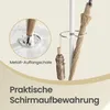 SONGMICS Garderobenständer mit Schirmständer und Marmorfuß, Produktbild-Vorschau 13