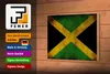 Holzschild Flagge 18x12cm Jamaika Fahne Produktbild-Vorschau 4