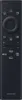 A close-up view of a black Samsung TV remote control. Produktbild-Vorschau