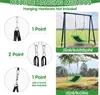 KOMFOTTEU houpačka hnízdo, závěsná houpačka s Náhled obrázku produktu 3
