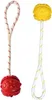 Ball am Seil, Naturgummi ø 4,5/35 cm orange Náhľad obrázku produktu 2