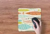 MuchoWow® Mauspad Mousepad Fisch - 50er Jahre - Muster Produktbild-Vorschau 4