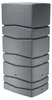 Regentonne eckig NEPTUN 650 Liter grau inkl. Hahn Produktbild-Vorschau 1