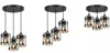 Luxolar Led Pendelleuchte 3 flammig aus Glasschirmen Produktbild-Vorschau 5