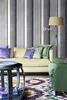 Origin Wallcoverings Tapete Streifen Schwarz und Grau 53 cm Produktbild-Vorschau 2