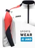 JAKO Ziptop Dynamic XL weiß/coral/marine Produktbild-Vorschau 4