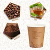 Kaffeebecher To Go 200ml mit Deckel - 200x Dunkelbraun Produktbild-Vorschau 4