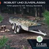 TRIBURG Anhängernetz 3x3,5 m + 10 Expanderhaken mit Produktbild-Vorschau 2