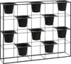 Dehner Regal mit Pflanzgefäße, Blumenregal frostbeständig, Produktbild-Vorschau 1