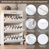 okwish Schuhschrank Schuhregal - Schuhkommode Sechs Offene Produktbild-Vorschau 3