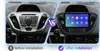 PODOFO 2DIN Autorádio pro Ford Transit Tourneo Custom 2013 Náhled obrázku produktu 6