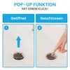 Bächlein Design Pop Up Ablaufgarnitur ohne Überlauf für Produktbild-Vorschau 7