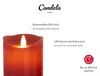Candela Lights LED Kerzen 3er Set Stumpenkerze Rot Produktbild-Vorschau 2