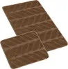 Tapis pré-mural devant les toilettes 60x50cm Klas marron Voir les images du produit 2