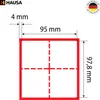 HAUSA Rasterfolie für Fußbodenheizung 50m2 ISOFLOOR Produktbild-Vorschau 8