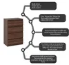 Kommode „HIT“, 4 Schubladen, 60 cm, Wenge-Eiche Produktbild-Vorschau 5