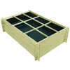 vidaXL Podwyższone łóżko 150x100x40 cm z impregnowanego Podgląd zdjęcia produktu 20