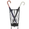 Regenschirmständer Vintage-Stil Metall 26 x 46 cm Schwarz , Produktbild-Vorschau 3