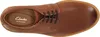 Top-down view of a brown leather shoe. Produktbild-Vorschau