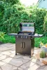 Gasgrill Minnesota 3, Seitenkocher, schwarz Produktbild-Vorschau 2