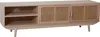 SalesFever TV-Lowboard mit Rattan Front | 2 Türen, 2 offene Produktbild-Vorschau 3