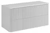 Rodan Plateau sous vasque 100cm - Arrondi - Blanc Mat - Voir les images du produit 5