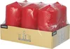 Papstar Stumpenkerzen Ø 60 mm 115 mm rot, 4 x 6 Stück Produktbild-Vorschau 4