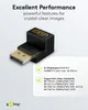Goobay DisplayPort-Winkeladapter 90° nach oben, 8K/144 Hz Produktbild-Vorschau 6