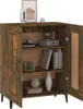 vidaXL Příborník kouřový dub 69,5x34x90 cm výrobek ze dřeva Náhled obrázku produktu 4