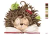 Zuty - Malen nach Zahlen - IGEL, DER EIN BUCH LIEST, 40x50 Produktbild-Vorschau 4