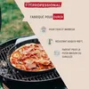 Plaque à pizza perforée ronde four et barbecue 32 cm FM Voir les images du produit 8