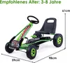 COSTWAY Gokart mit verstellbarem Sitz, Go Cart mit Produktbild-Vorschau 4