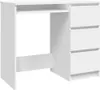 A white desk with drawers against a white background. Anteprima dell’immagine prodotto
