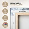 MuchoWow® - Leinwandbilder - Hirsche - Rentiere - Schnee, Produktbild-Vorschau 3