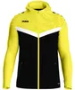 JAKO Damen Kapuzenjacke Iconic, Farbe:schwarz/soft yellow, Produktbild-Vorschau 1