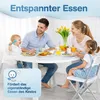 Baby Teller mit Saugnapf Rutschfester Edelstahl Produktbild-Vorschau 5
