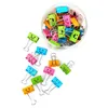 D.RECT Smiles Foldbackclips für Büro | 48 Stück, 25mm, Produktbild-Vorschau 1