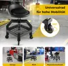 COSTWAY Werkstatthocker Höhenverstellbar, Werkstatt Produktbild-Vorschau 6