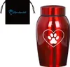 Profesionálna mini urna na popol - 1000 ml - Červená urna Náhľad obrázku produktu 4
