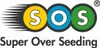 A logo with the text SOS and Super Over Seeding. Voir les images du produit
