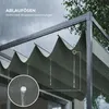 Outsunny Pergola Pavillon Terrassenüberdachung mit Produktbild-Vorschau 6