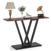A console table with decorative items on top, presented against a white background. Podgląd zdjęcia produktu