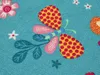 Primaflor Kinderteppich PAPILLON - Türkis - 140x200cm - Produktbild-Vorschau 4